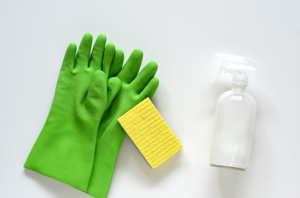 Rubber Cleaning Gloves